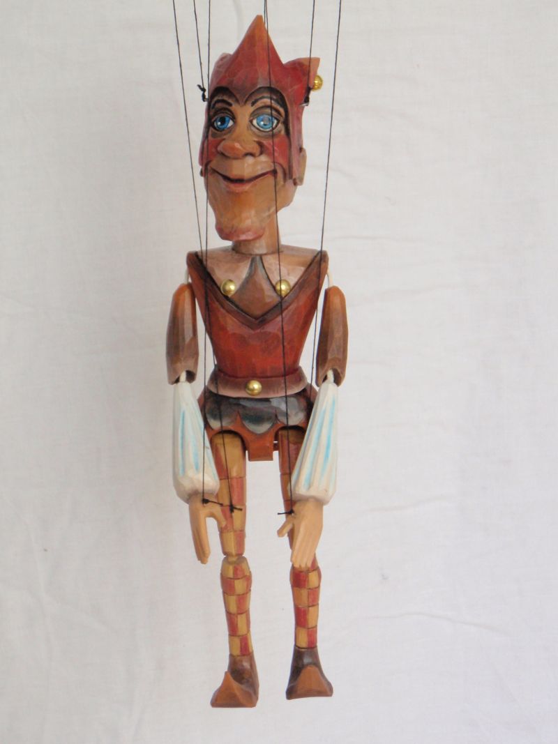 Jester marionette puppet KW 001